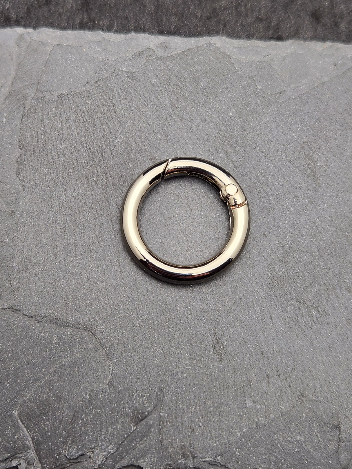 Edelstahl Karabinerring rund 20/24/27mm