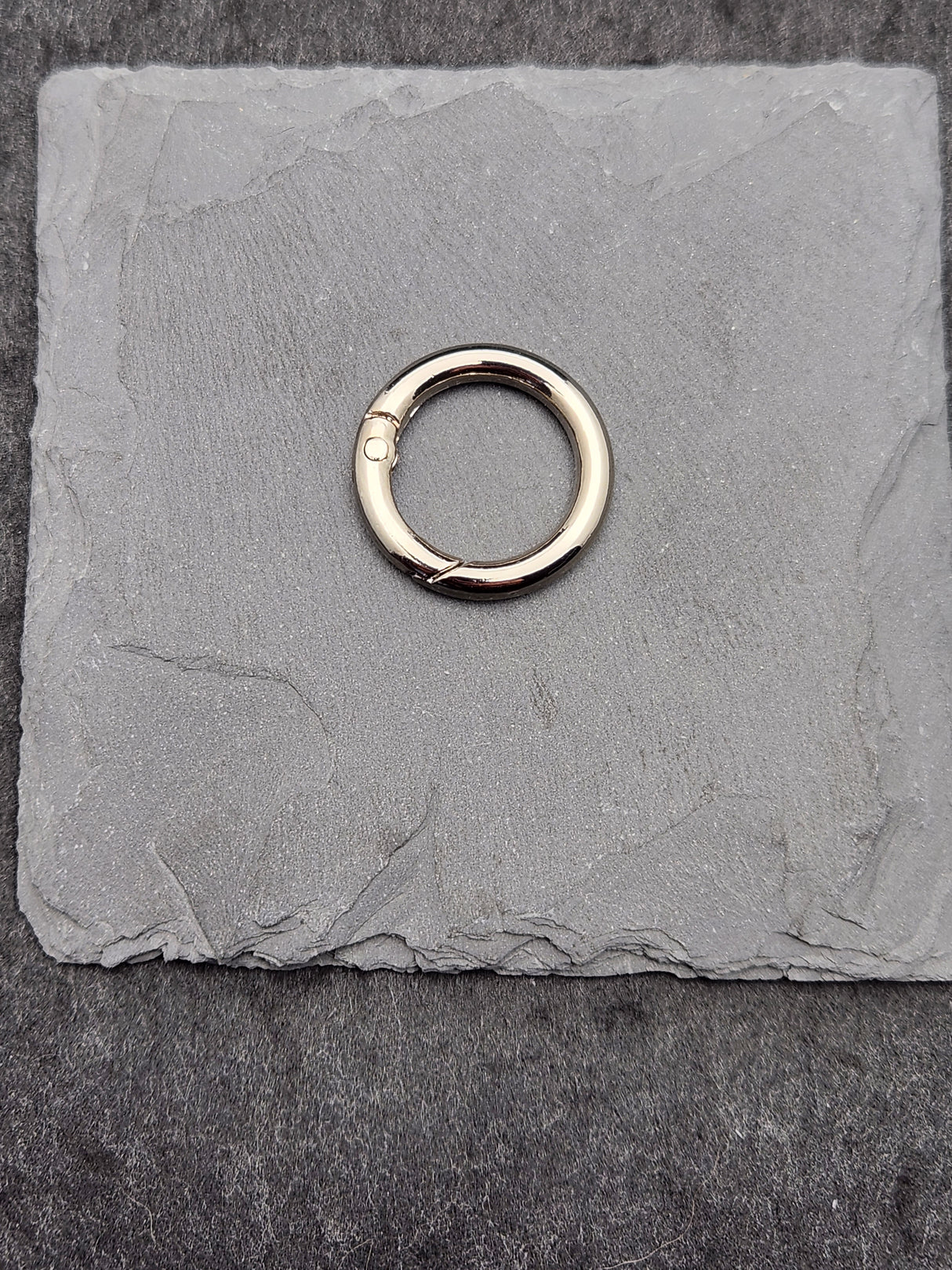 Edelstahl Karabinerring rund 20/24/27mm