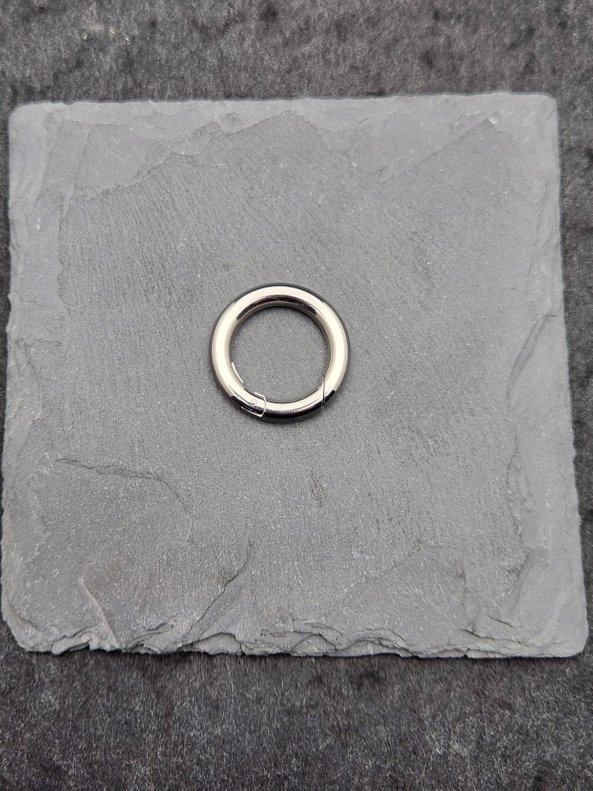 Edelstahl Karabinerring rund 20/24/27mm