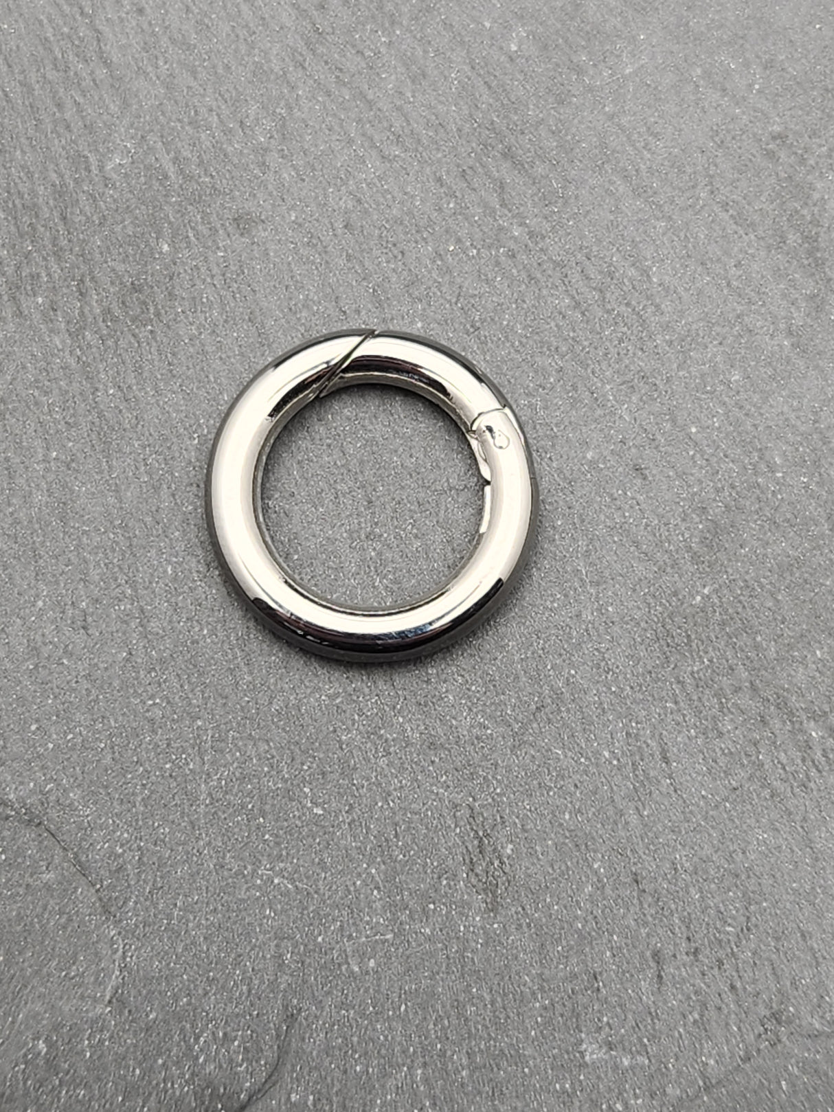 Edelstahl Karabinerring rund 20/24/27mm