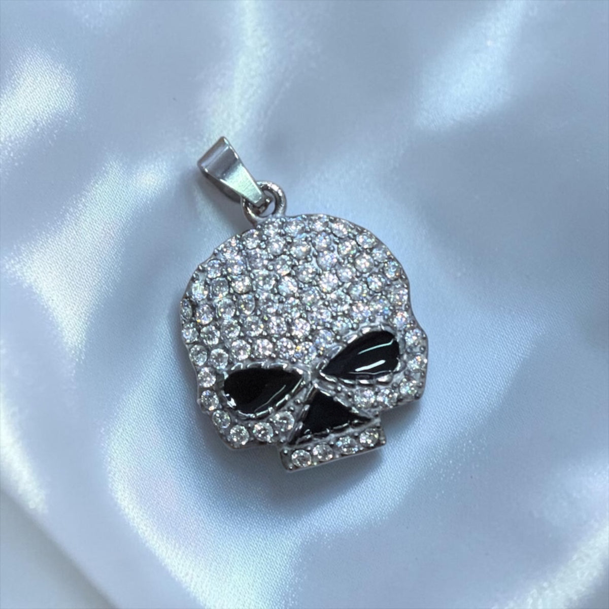 Edelstahlanhänger DIAMOND SKULL