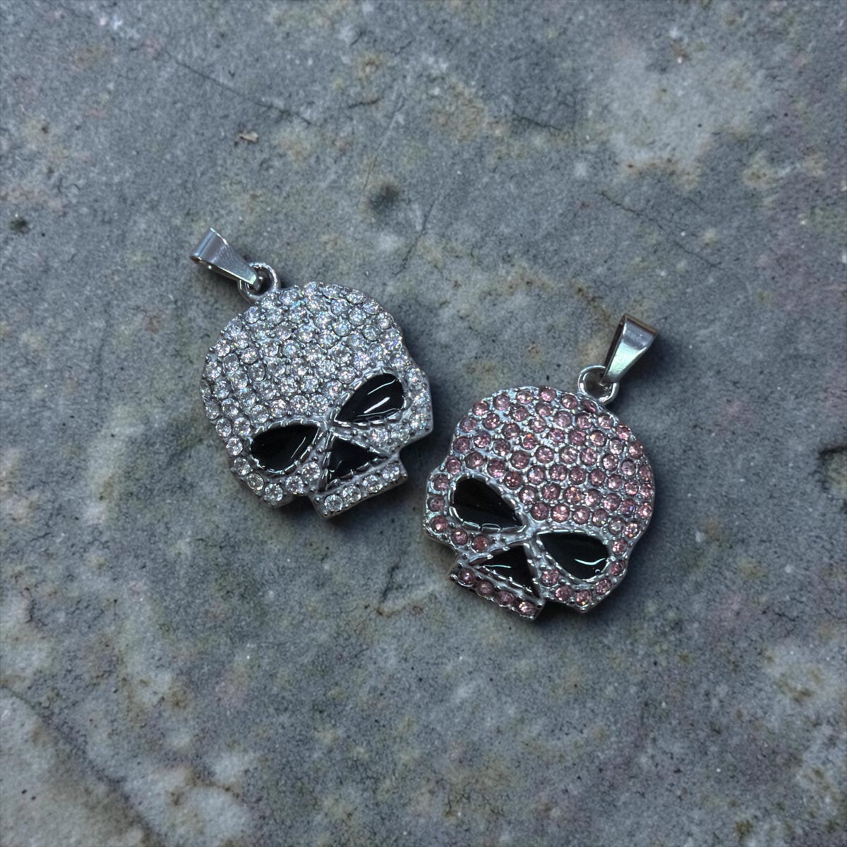Edelstahlanhänger DIAMOND SKULL