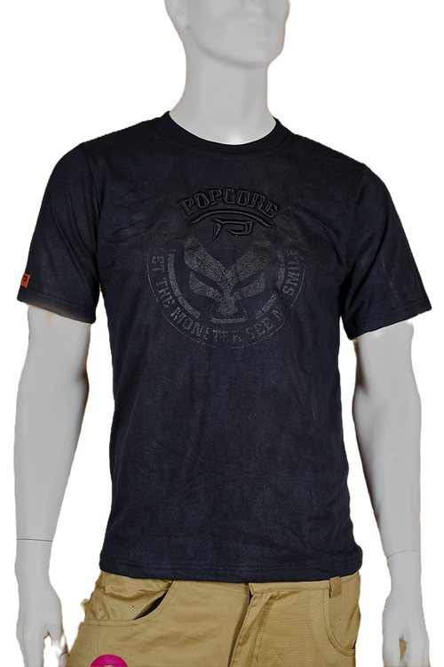 POPCORE TShirt Black 2025 3D