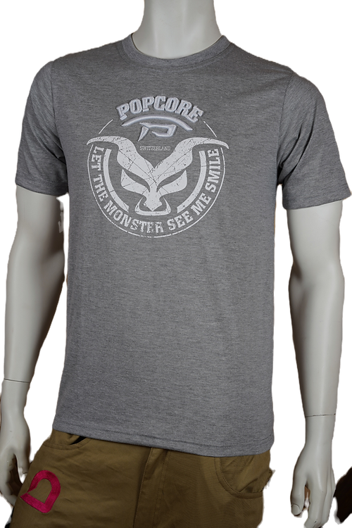 POPCORE TShirt Grey 2025 3D