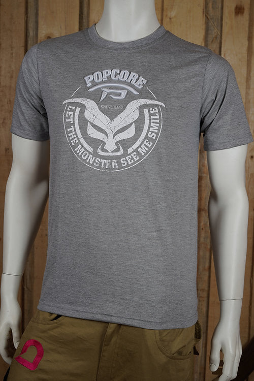 POPCORE TShirt Grey 2025 3D