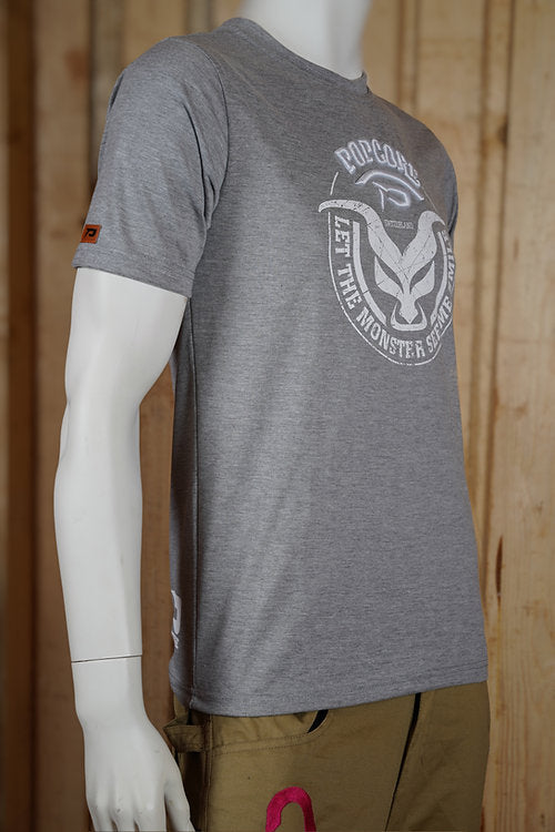 POPCORE TShirt Grey 2025 3D