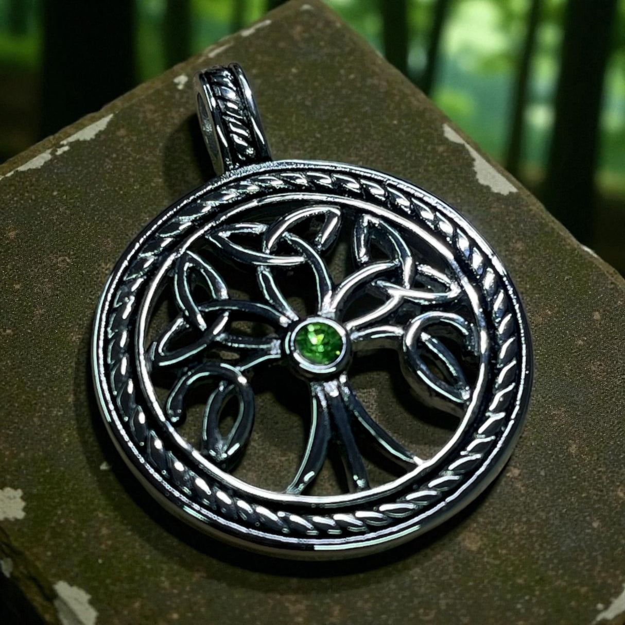 Edelstahlanhänger GREENHEART