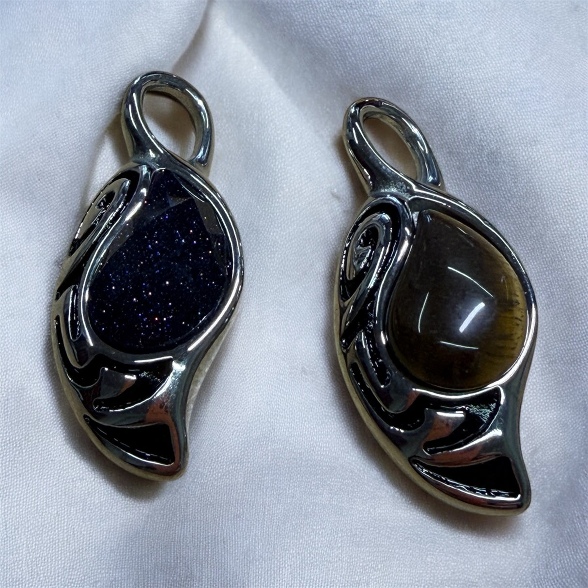 Edelstahlanhänger BLUE EMBER