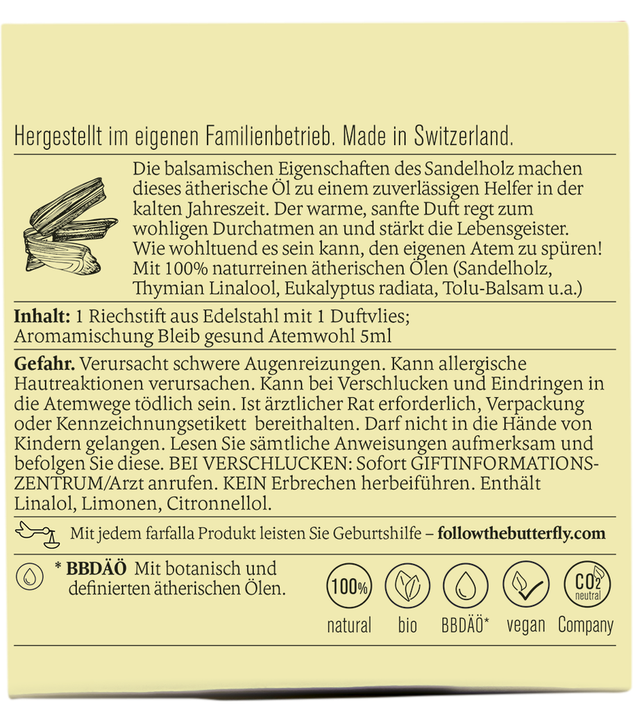 Riechstift Set Atemwohl, Bleib gesund