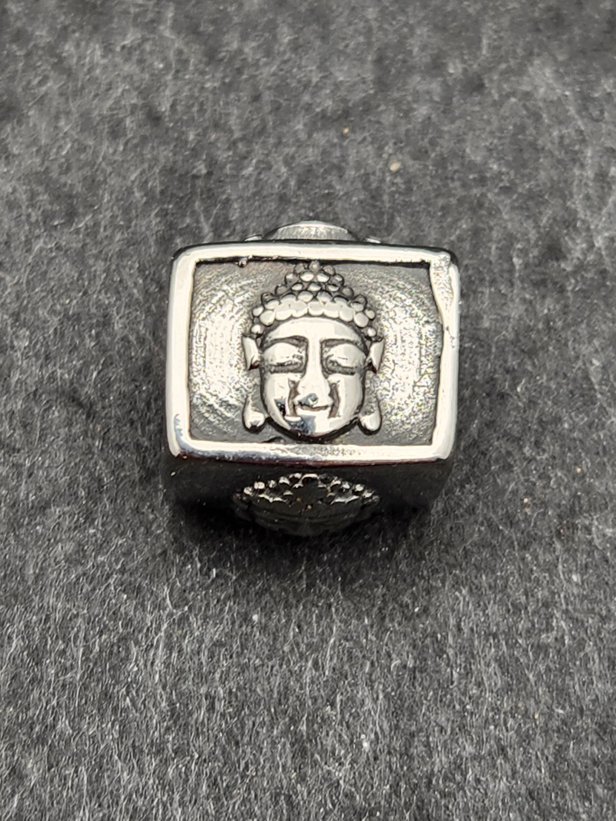 Edelstahl Bartperle/Haarperle 3