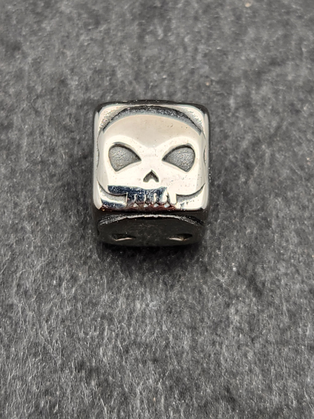 Edelstahl Bartperle/Haarperle 2