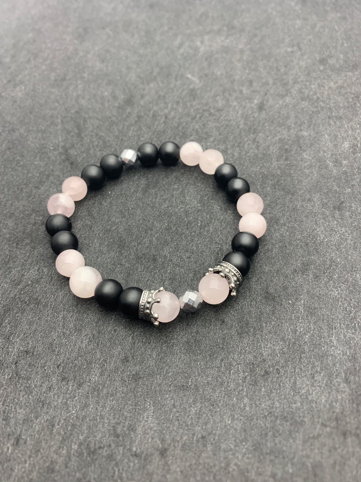 Biker Armband Pink Queen