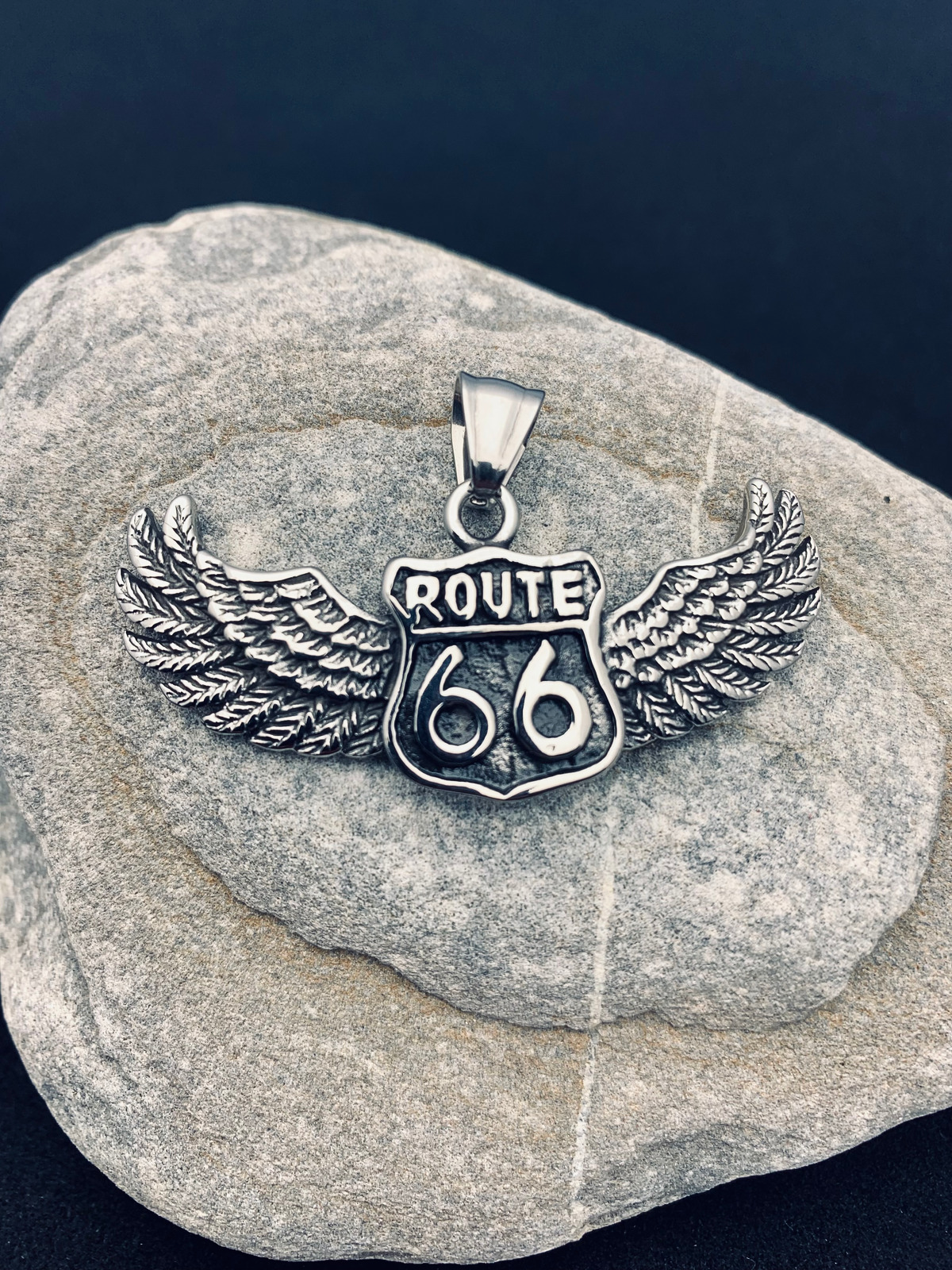 Edelstahlanhänger SAVE RIDE