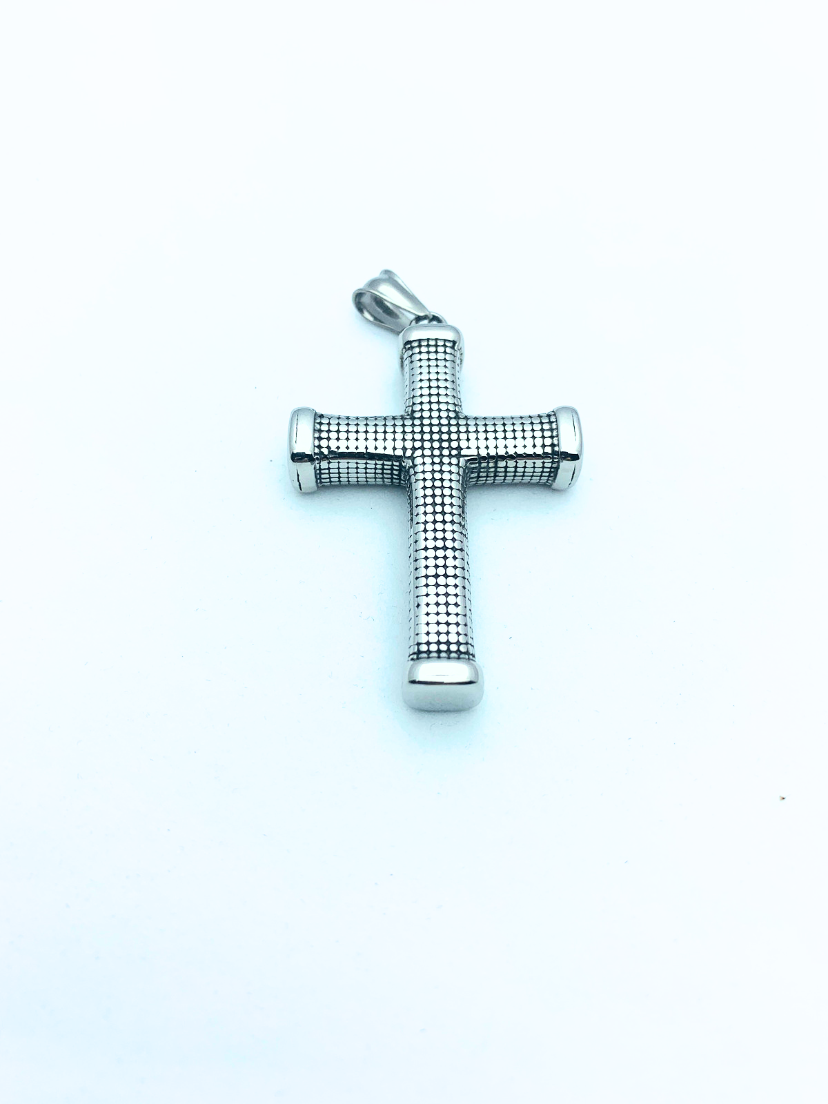 Edelstahlanhänger SIMPLE CROSS