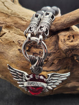 Edelstahlanhänger RED HEART