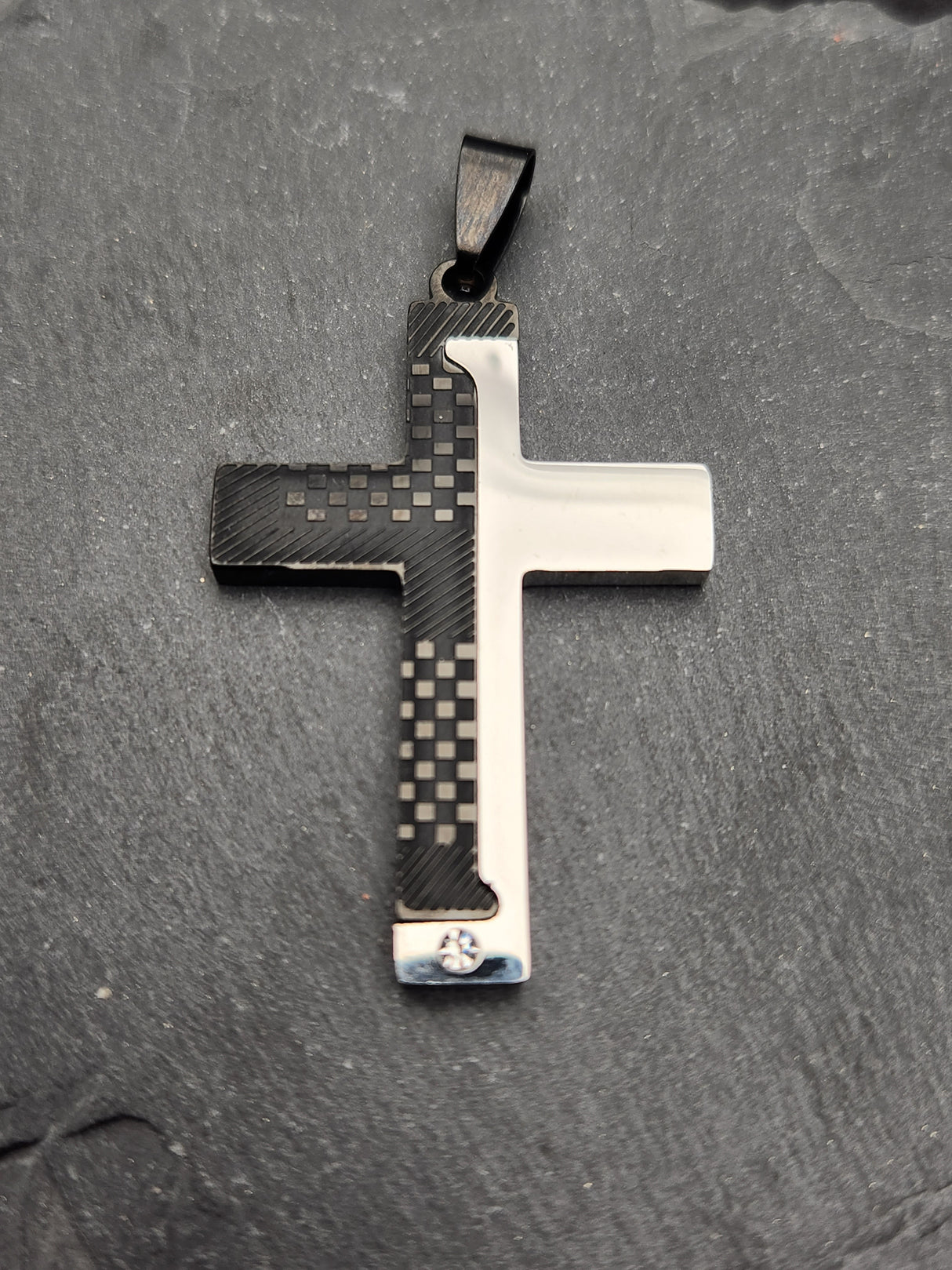 Edelstahlanhänger SPECIAL CROSS