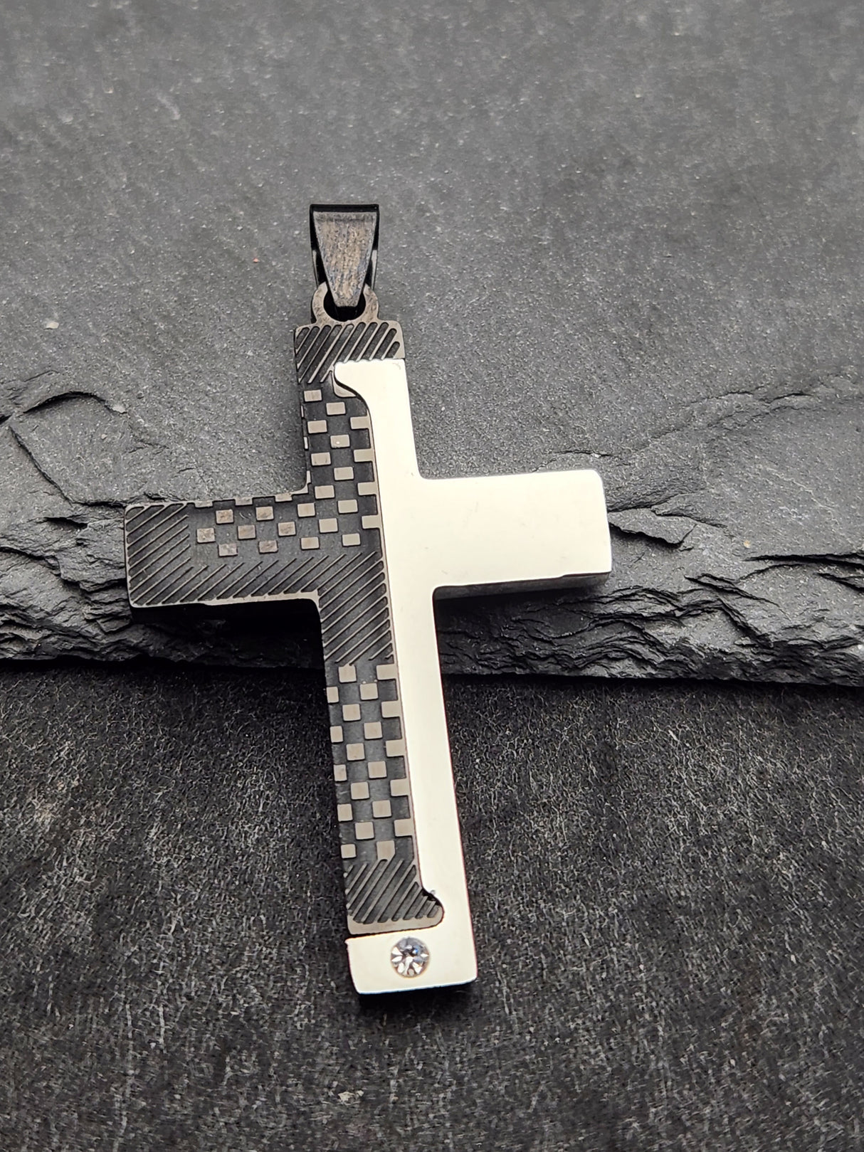 Edelstahlanhänger SPECIAL CROSS