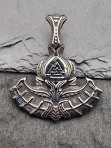 Edelstahlanhänger THOR HAMMER 2