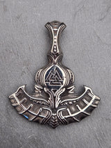 Edelstahlanhänger THOR HAMMER 2