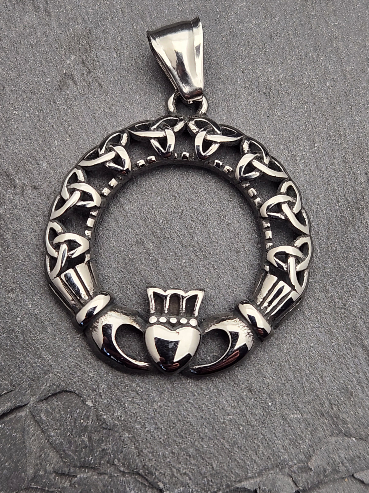 Edelstahlanhänger CELTIC HEART KNOT