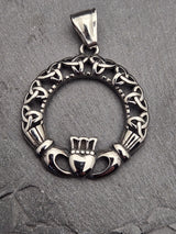 Edelstahlanhänger CELTIC HEART KNOT
