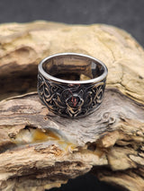 Edelstahl Ring NORDIC WOLF