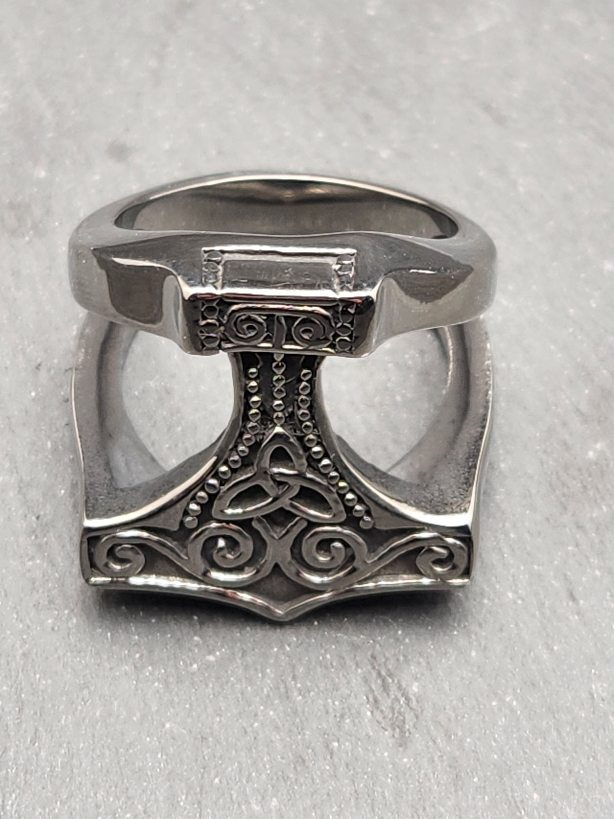 Edelstahl Ring VIKING 2