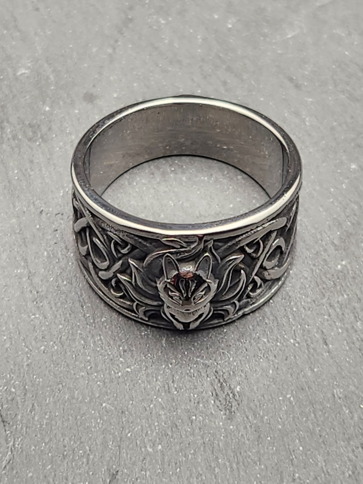 Edelstahl Ring NORDIC WOLF