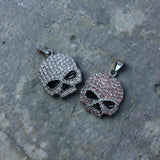 Edelstahlanhänger DIAMOND SKULL