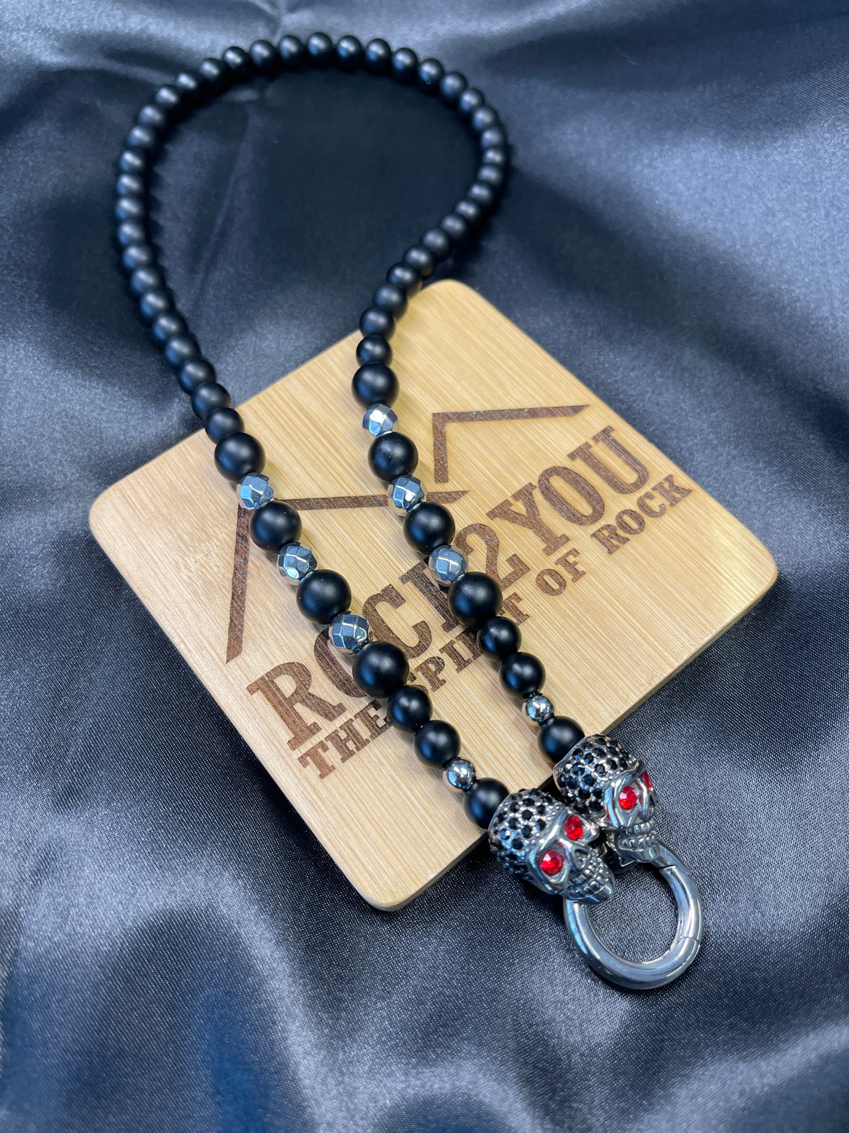 Biker Halskette Dark Matter (ohne Anhänger)