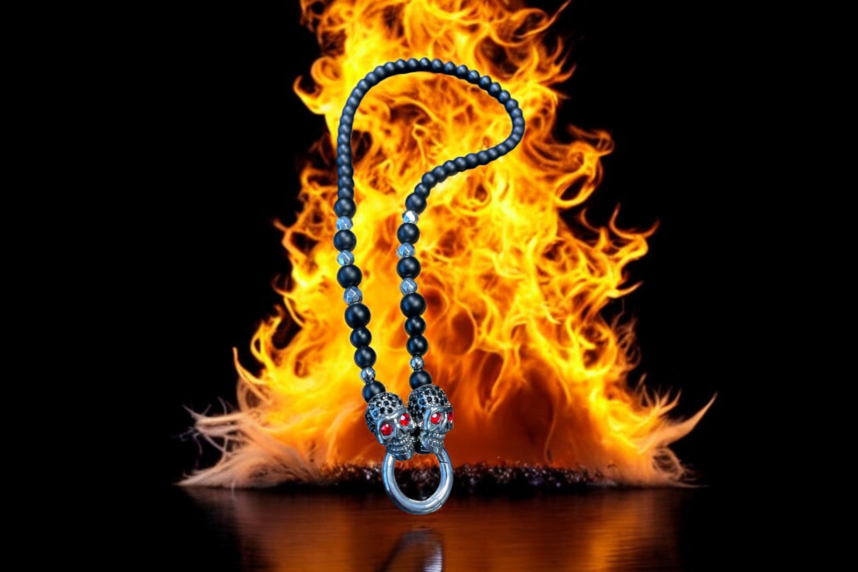 Biker Halskette Dark Matter (ohne Anhänger)