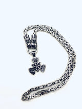 Edelstahlhalskette Viking