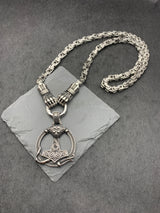 Edelstahlhalskette Viking