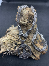 Edelstahlhalskette Viking