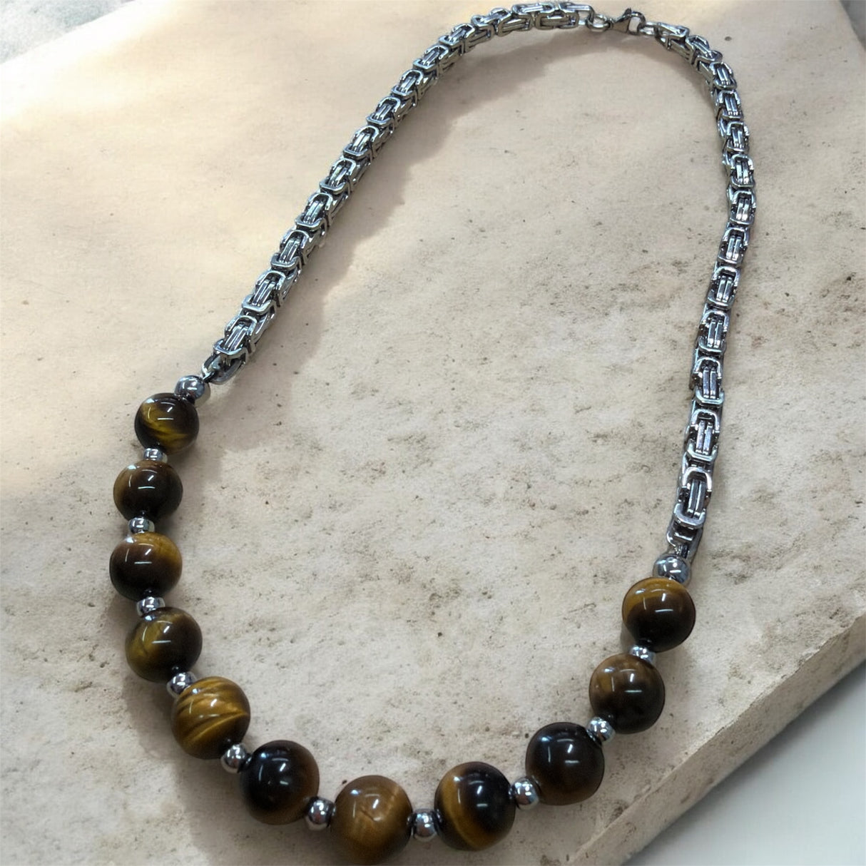 Biker Halskette TIGER STEEL