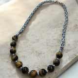 Biker Halskette TIGER STEEL