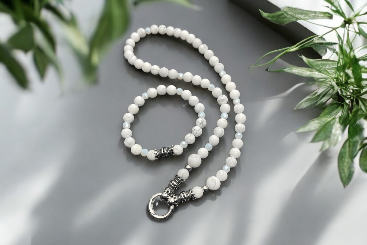 Biker Halskette Artic Elegance (ohne Anhänger)