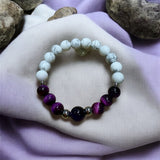 Biker Armband LILA BJARG