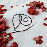 Biker Halskette BLACK FLAME