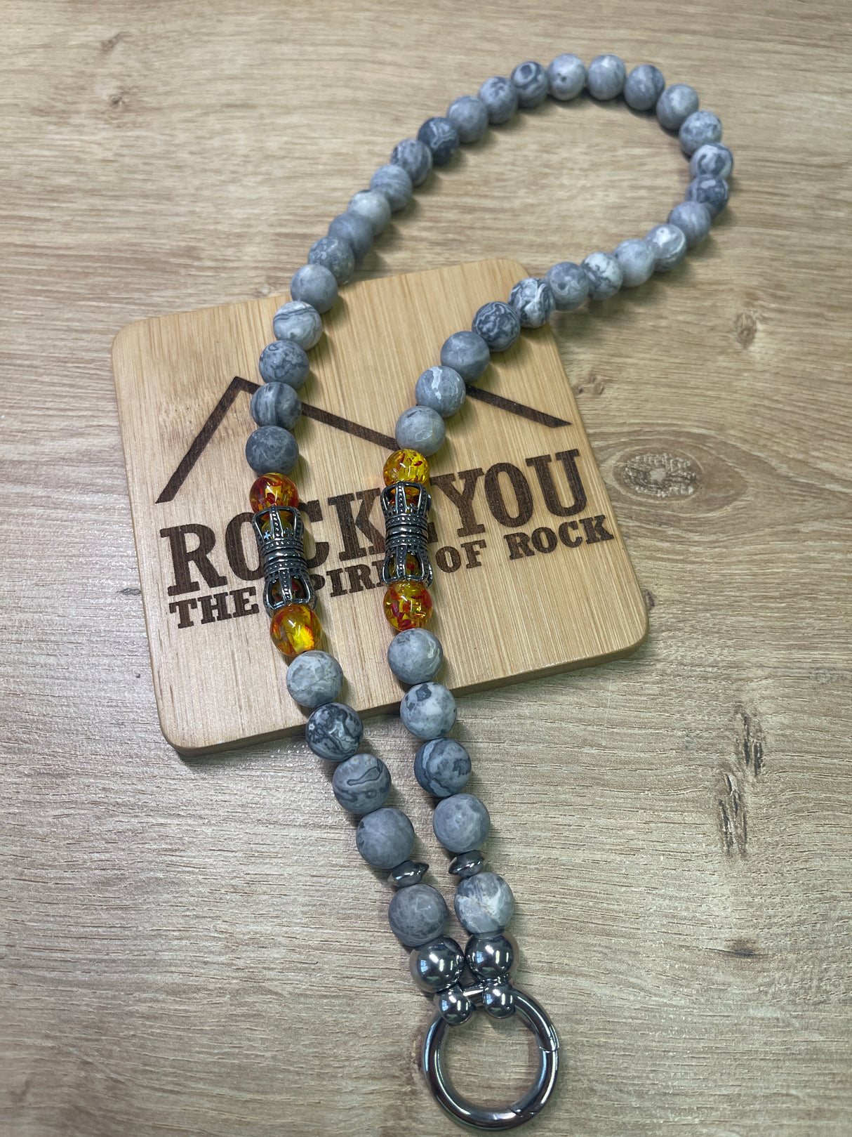 Biker Halskette Ember Storm (ohne Anhänger)