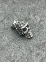 Edelstahlanhänger BLACK SKULL