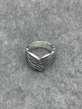 Edelstahl Ring Wings