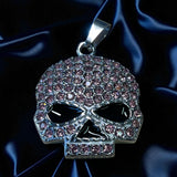 Edelstahlanhänger GLAM SKULL