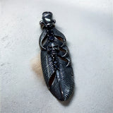Edelstahlanhänger DARK SPIRIT BLACK