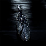 Edelstahlanhänger DARK SPIRIT BLACK