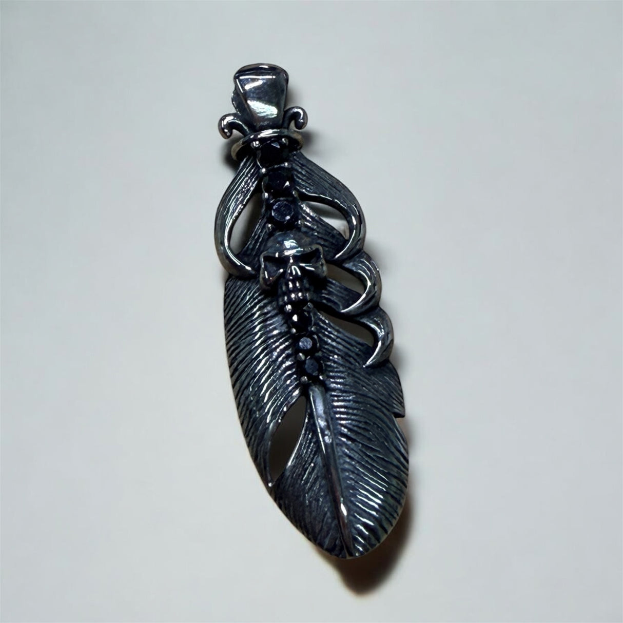 Edelstahlanhänger DARK SPIRIT BLACK