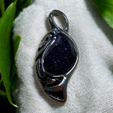 Edelstahlanhänger BLUE EMBER