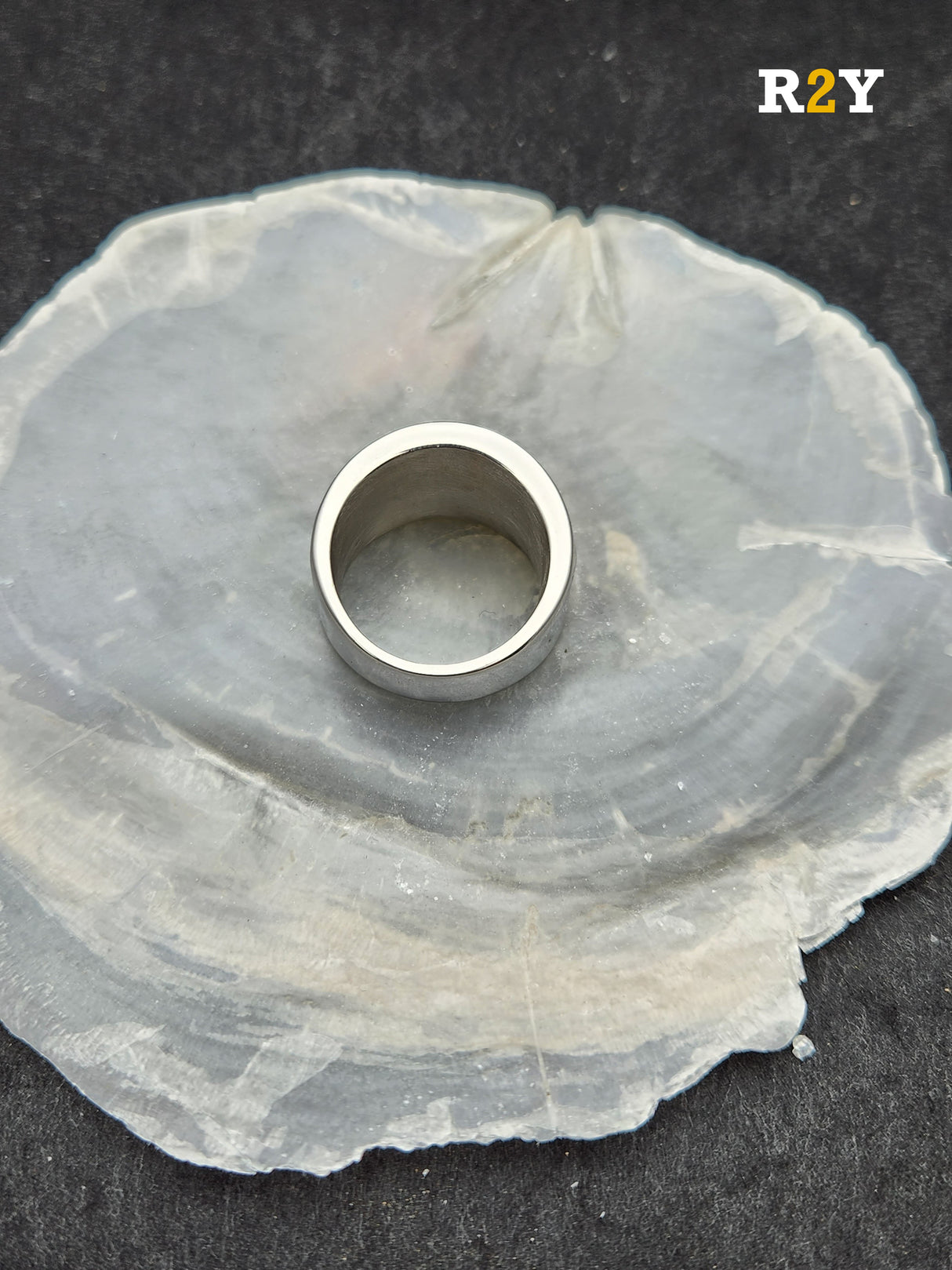 Edelstahl Ring 5 Skull
