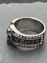 Edelstahl Ring FOD (Freedom or Death)