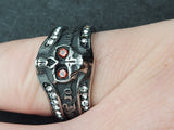 Edelstahl Ring FOD (Freedom or Death)